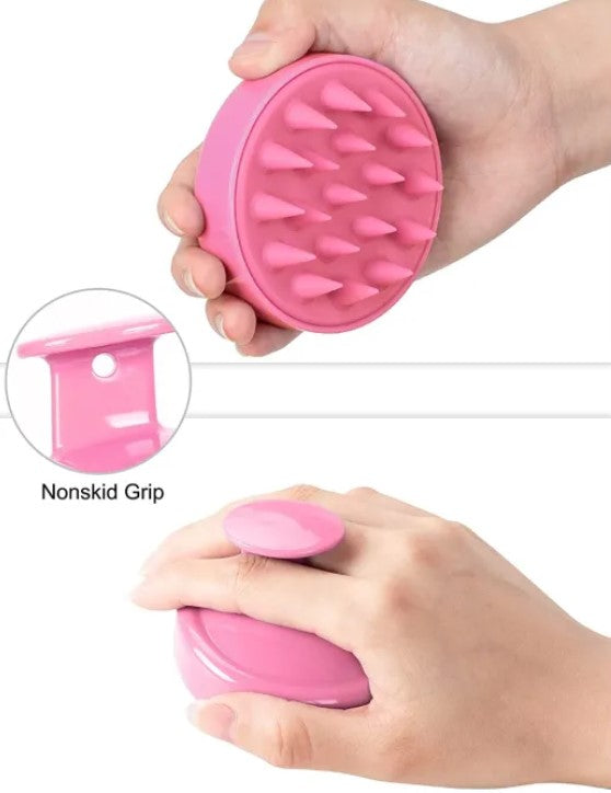 Silicone Scalp Massager Shampoo Brush
